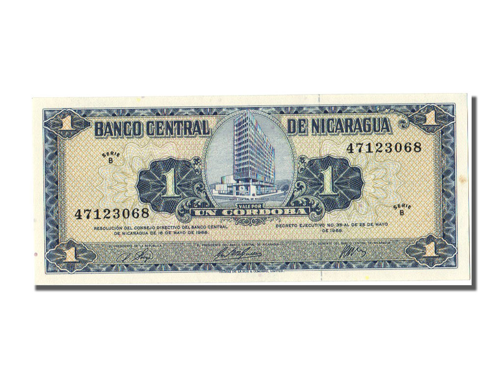 Billets Nicaragua (Banknotes Nicaragua), Nicaragua, 1 Billets Nicaragua (Banknotes Nicaragua), Nicaragua, 1