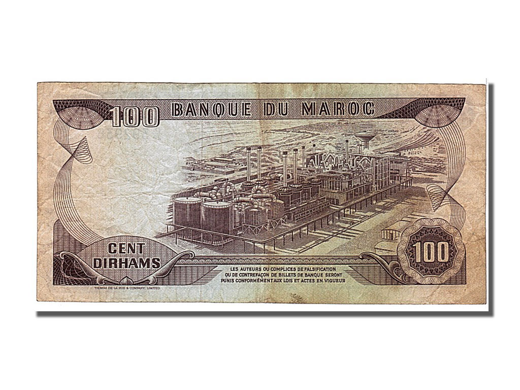 103928 Maroc 100 Dirhams Type 1970 TTB 100 Dirhams De 16 50 103928-maroc-100-dirhams-type-1970-ttb-100-dirhams-de-16-50
