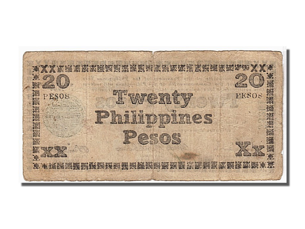 106656 Philippines, 20 Pesos type 1944 TB+, 20 Pesos, De 5 à 15 Euros, 1944, Comptoir Des