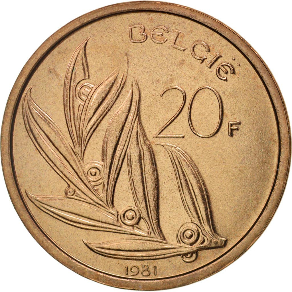 #16714 Belgique, 20 Francs, 20 Frank, 1981, SPL, NickelBronze, KM160
