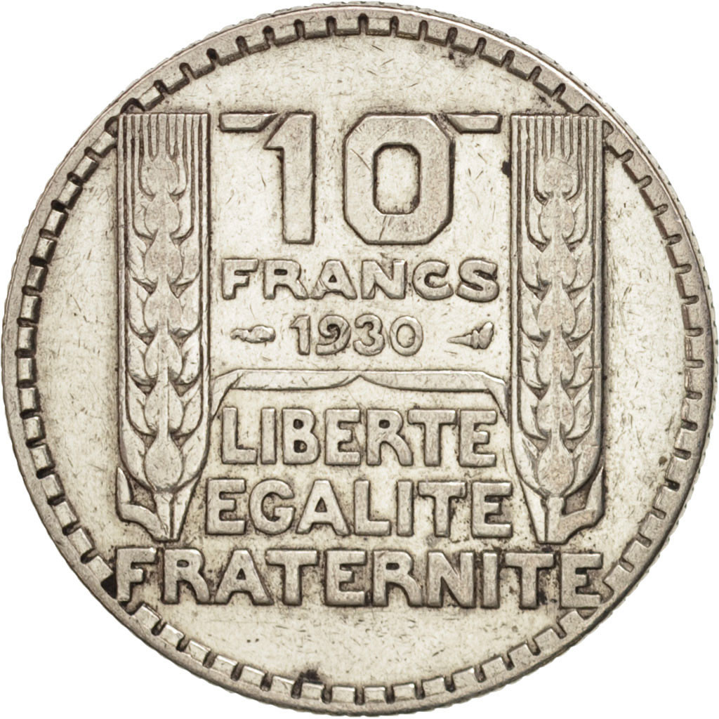 #407890 France, Turin, 10 Francs, 1930, Paris, TB+, Argent, KM878