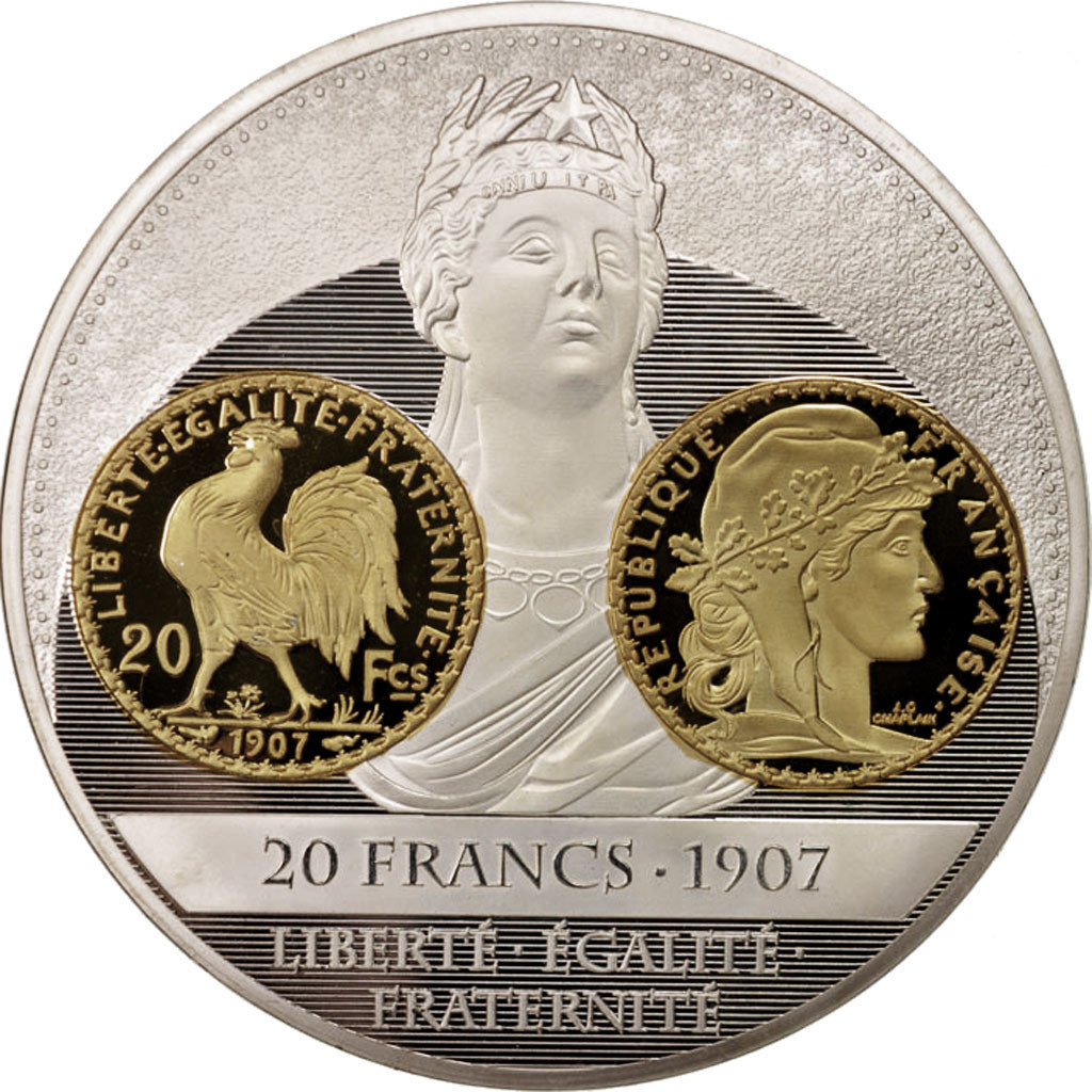 centenaire de la soci\u00e9t\u00e9 fran\u00e7aise de numismatique france 1965 medal