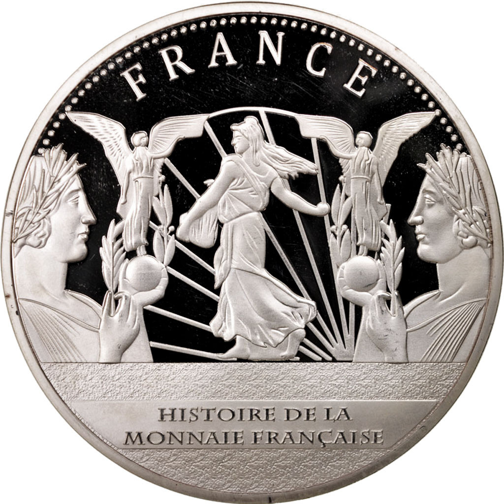 centenaire de la soci\u00e9t\u00e9 fran\u00e7aise de numismatique france 1965 medal