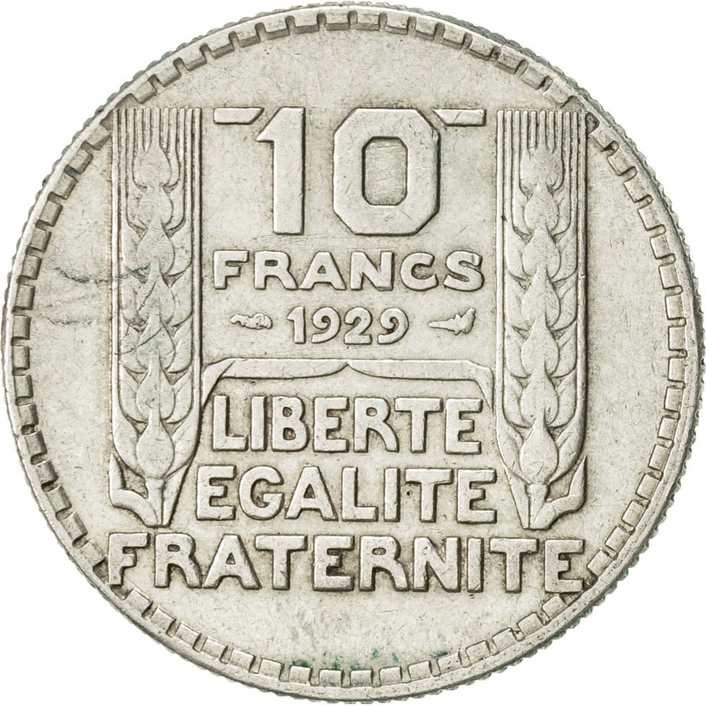 #417604 Monnaie, France, Turin, 10 Francs, 1929, Paris, TTB, Argent, KM