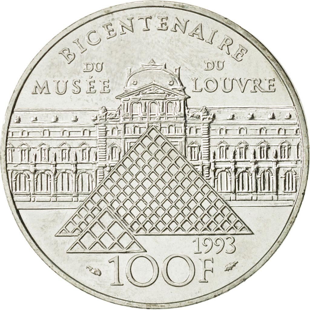 100 Francs Français En Euros #417614 France, 100 Francs, 1993, Paris, SUP+, Argent, KM:1017, Gadoury