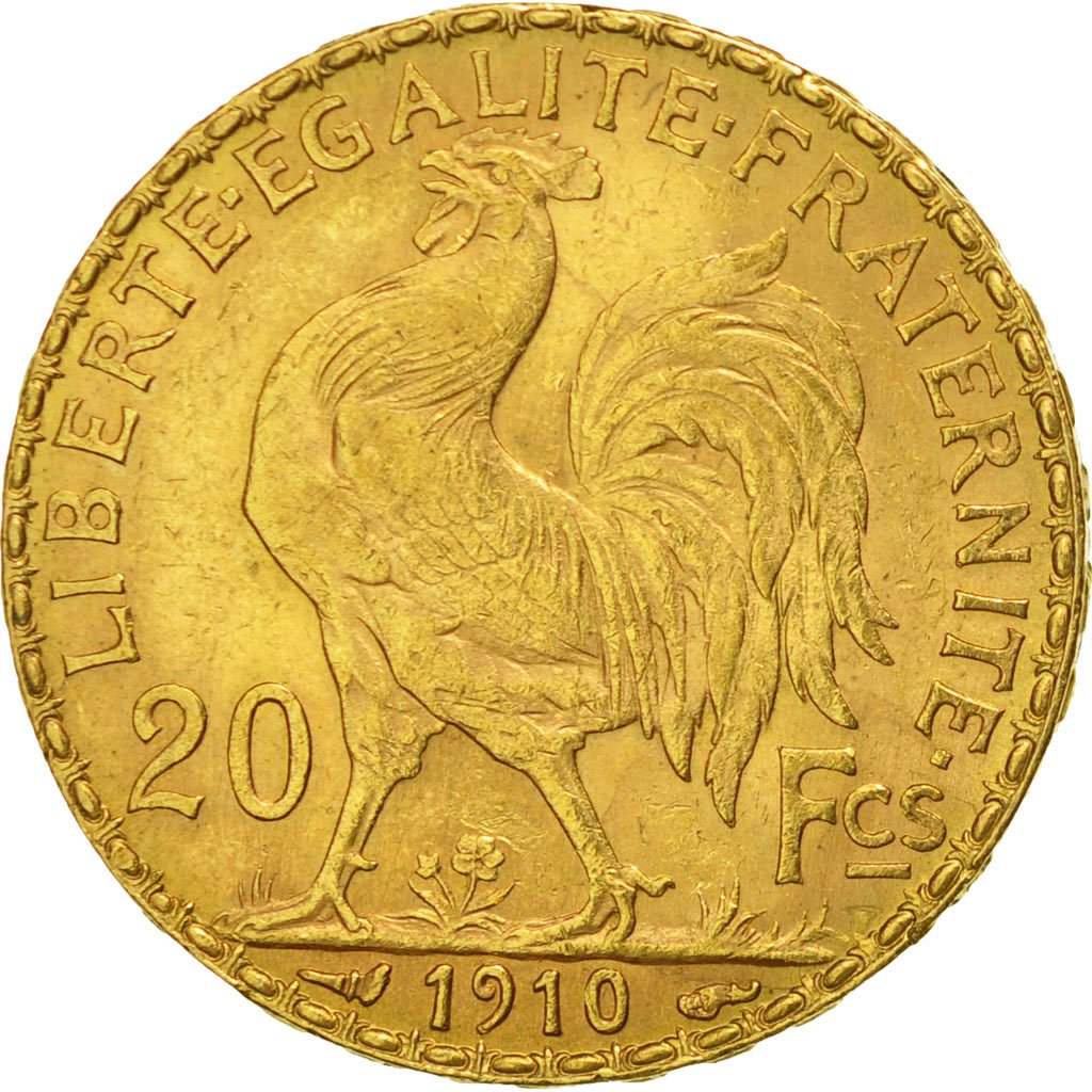 #452638 France, Marianne, 20 Francs, 1910, Paris, TTB+, Or, KM:857