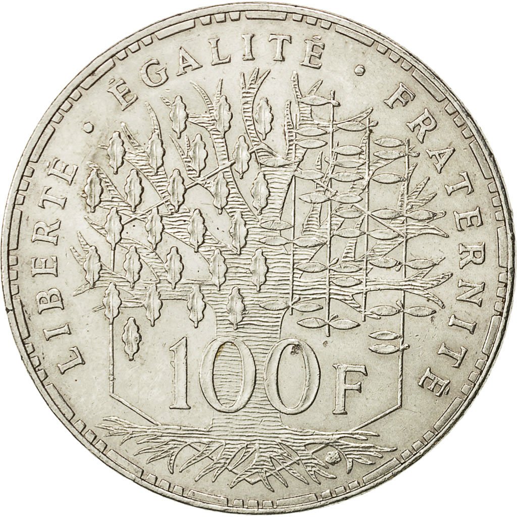 #454552 Monnaie, France, Panthéon, 100 Francs, 1983, Paris, TTB+