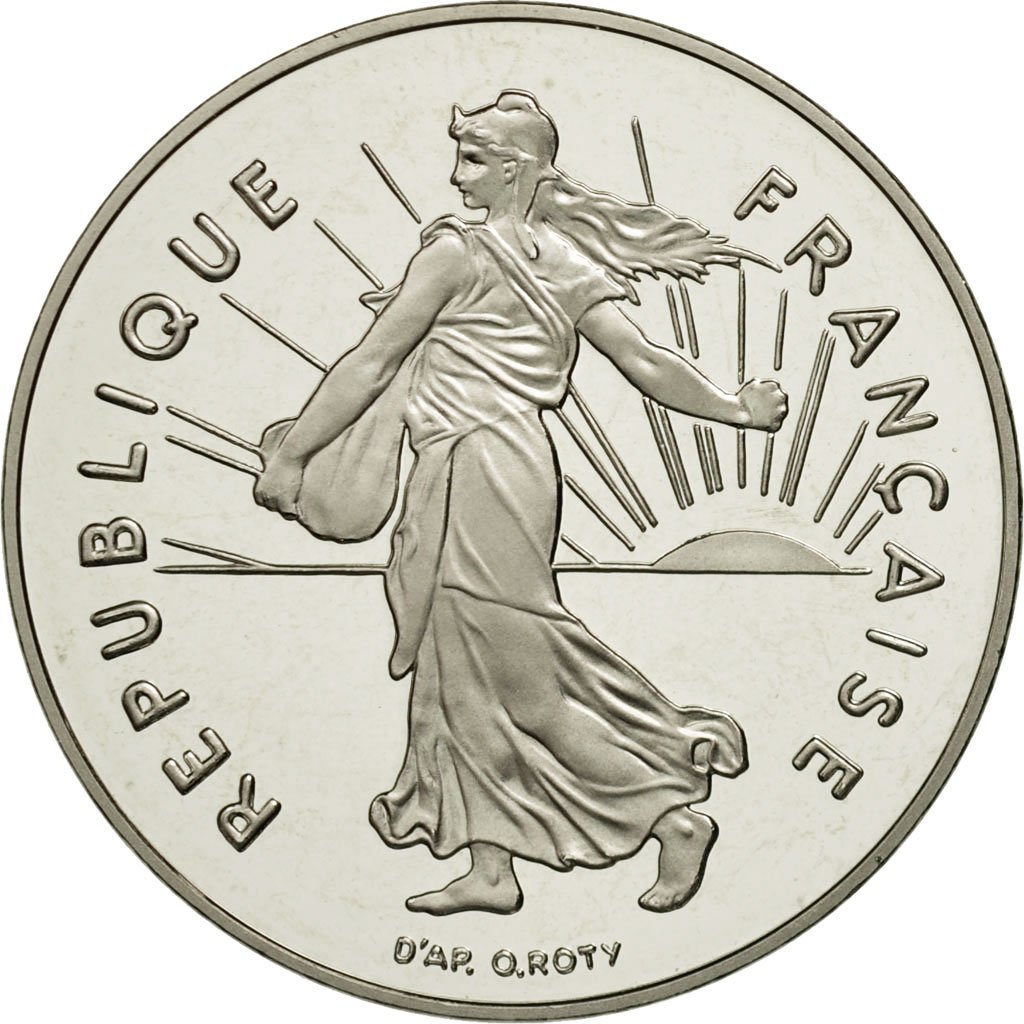 #460632 Monnaie, France, Semeuse, 5 Francs, 1991, Paris, FDC, Nickel