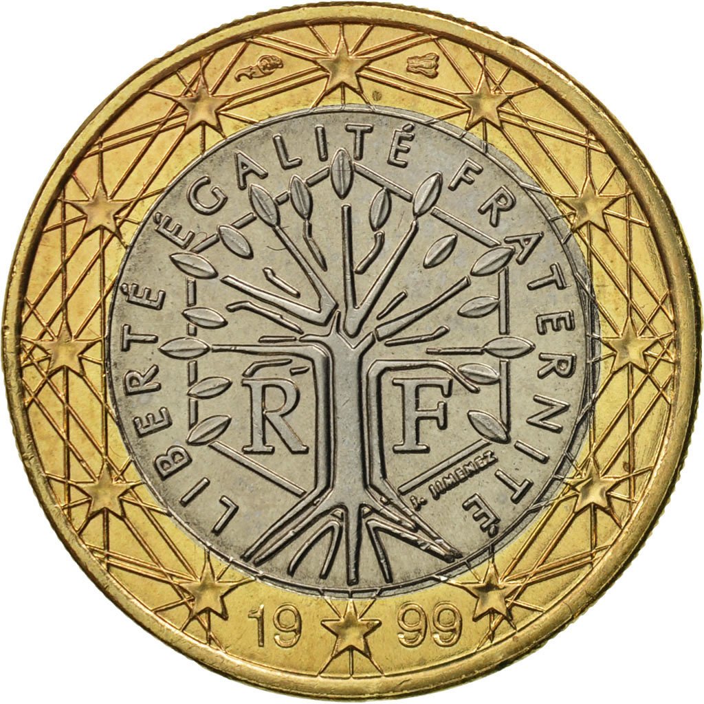 463432 Monnaie France Euro 1999 SPL Bi Metallic KM 1288 SPL 463432-monnaie-france-euro-1999-spl-bi-metallic-km-1288-spl
