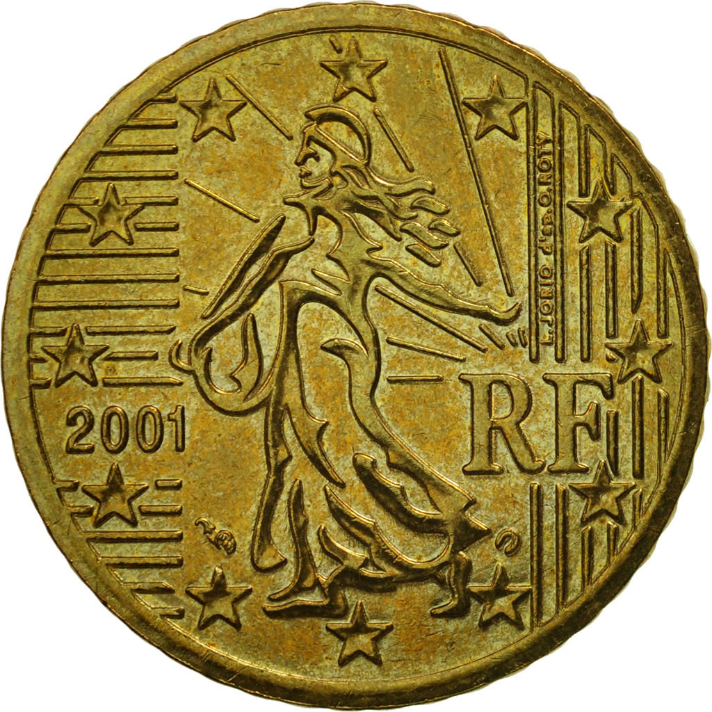 463450 France 50 Euro Cent 2001 SUP Laiton KM 1287 SUP 50 Euro 463450-france-50-euro-cent-2001-sup-laiton-km-1287-sup-50-euro