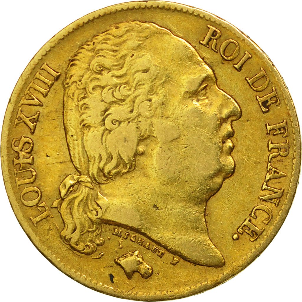 #470713 Monnaie, France, Louis XVIII, Louis XVIII, 20 Francs, 1819
