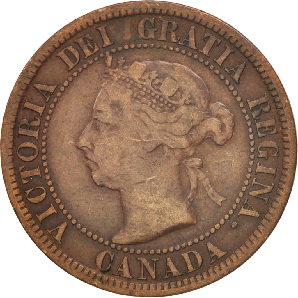 480282 Canada, Victoria, Cent, 1892, Royal Canadian Mint, Ottawa, VF