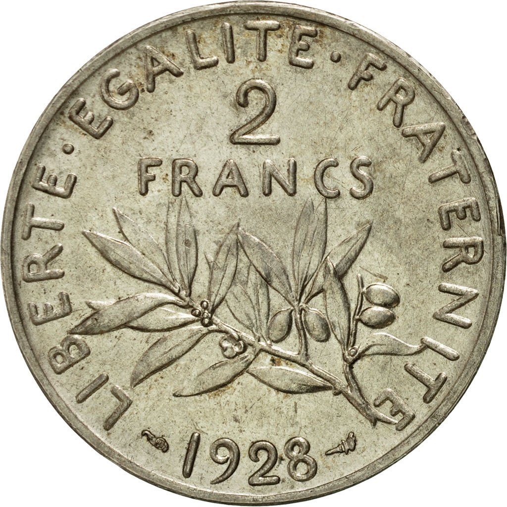 #482742 Monnaie, France, Semeuse, 2 Francs, 1928, Piéfort, SPL, Argent