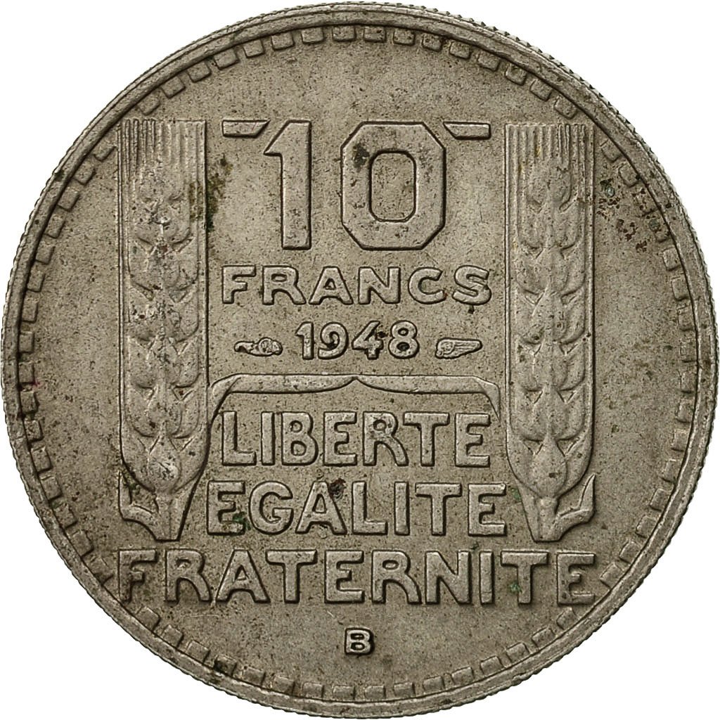 #490595 France, Turin, 10 Francs, 1948, Beaumont  Le Roger, TTB