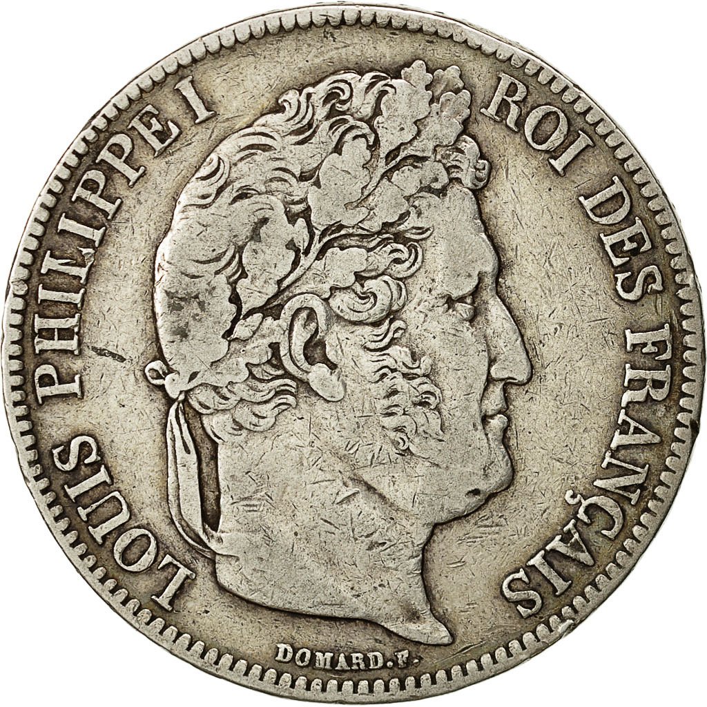 Valeur Dune Piece De 5 Franc En Argent #492360 Monnaie, France, Louis-Philippe, 5 Francs, 1838, Bordeaux, TB+