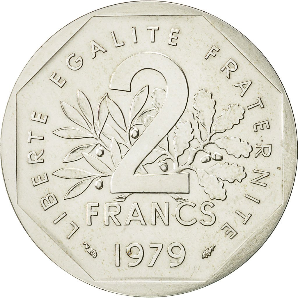 #492465 Monnaie, France, 2 Francs, 1979, Pessac, FDC, Argent, Gadoury