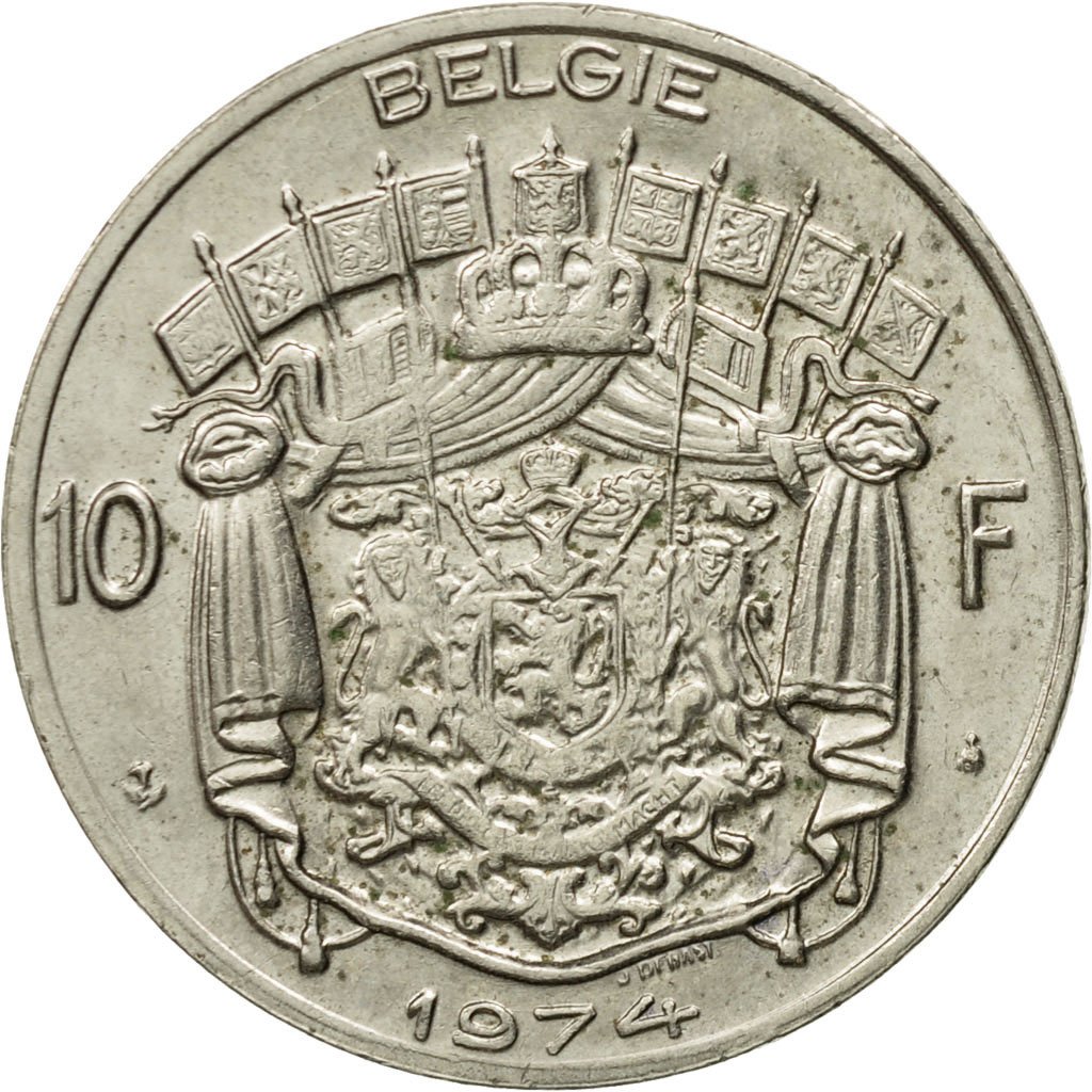 #524741 Monnaie, Belgique, 10 Francs, 10 Frank, 1974, Bruxelles, TTB+
