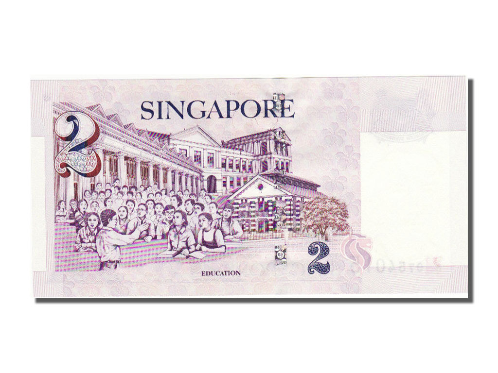 54972 Singapour 2 Dollars 2000 NEUF 2 Dollars De 5 15 Euros 54972-singapour-2-dollars-2000-neuf-2-dollars-de-5-15-euros