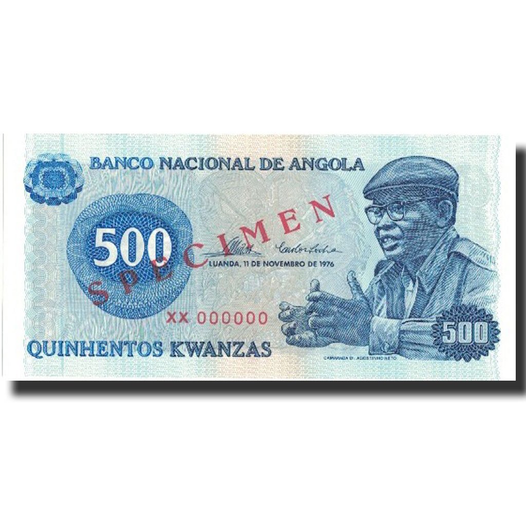 571912 Billet Angola 500 Kwanzas 1976 1976 11 11 KM 112s NEUF 571912-billet-angola-500-kwanzas-1976-1976-11-11-km-112s-neuf