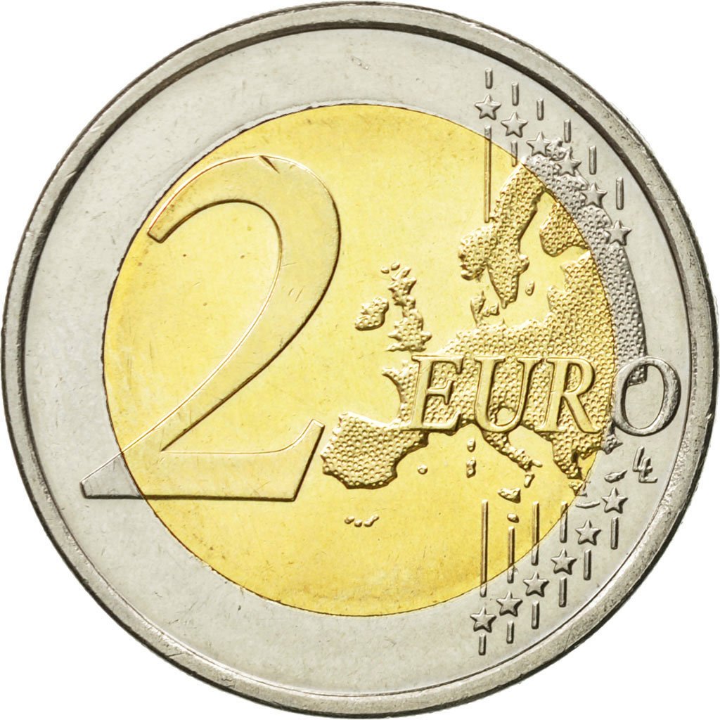 582478 Finlande, 2 Euro, Finnish Currency, 150th Anniversary, 2010
