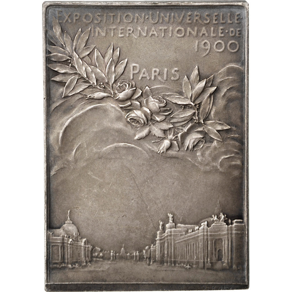 Roty (L.-O.) : Plaque de l'Exposition Universelle, 1900 Paris