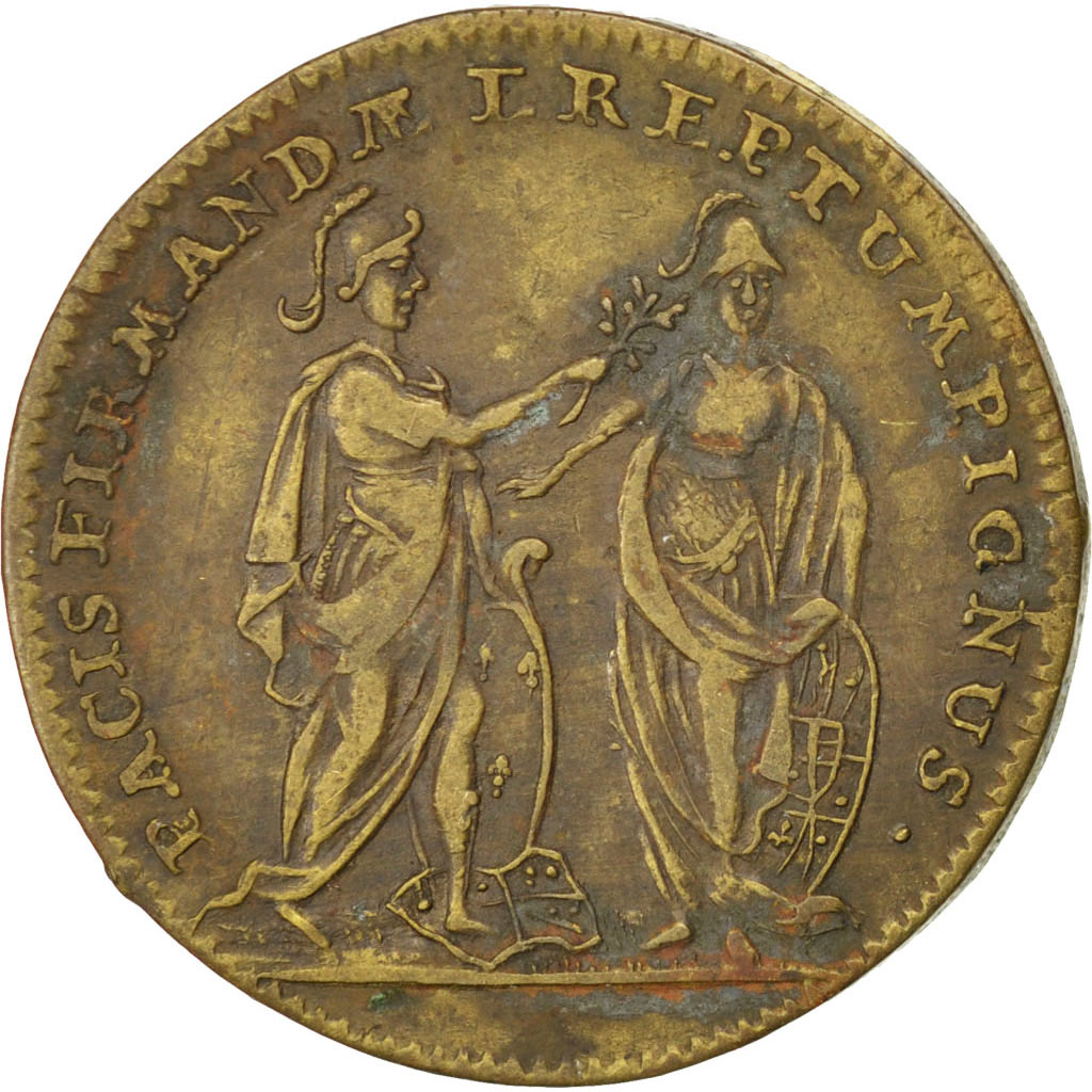 #68400 Louis XV, Jeton : TTB, Jeton , De 16 à 50 Euros, Laiton