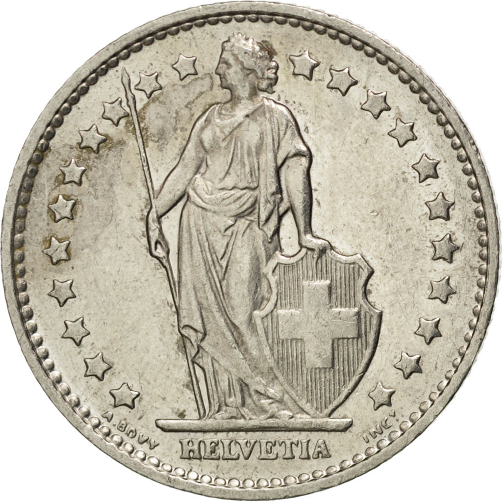 #76026 Suisse, Confédération Helvétique, 1 Franc 1979, KM 24a.1  SUP