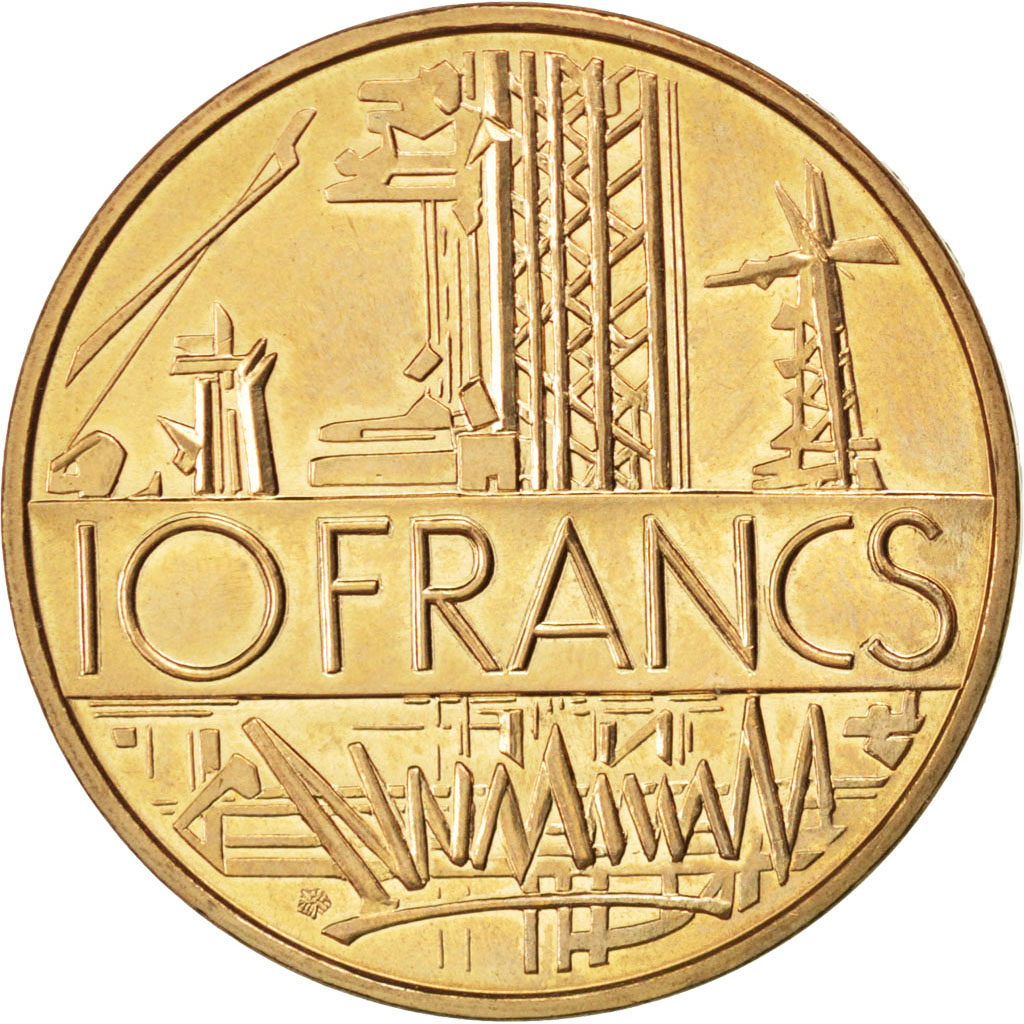 #81995 Vème République, 10 Francs Mathieu 1987, Tranche A, KM 940  SPL