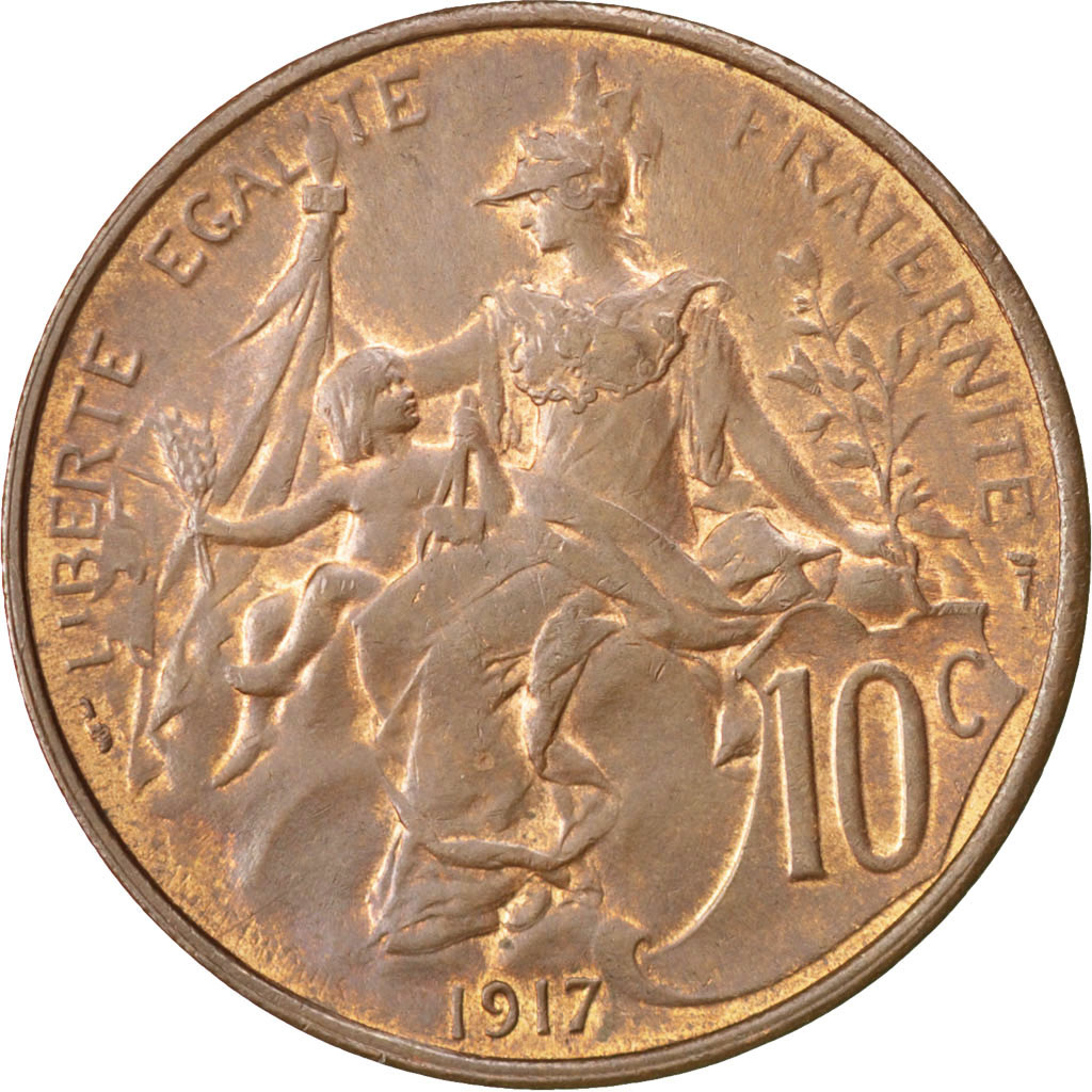 10 centime 1917
