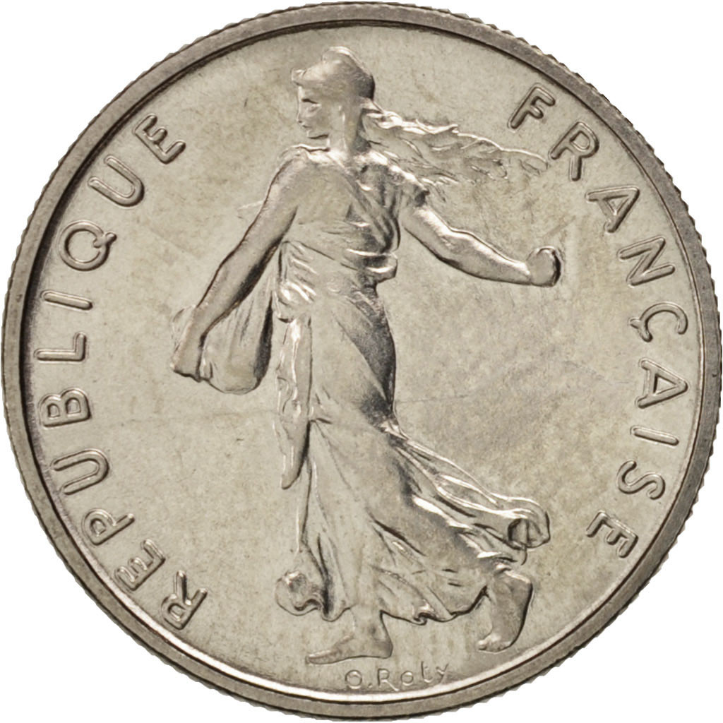 #99528 France, Semeuse, 1/2 Franc, 1970, Paris, SPL, Nickel, KM931.1