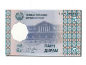 Tadjikistan, 5 Diram type 1999
