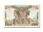 5000 Francs Terre et mer type 1949