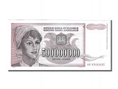 Yougoslavie, 500 Millions Dinara type 1993