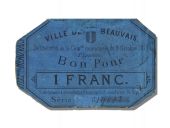 Bond for 1 Franc, Beauvais
