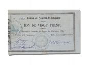 Bond for 20 Francs, Nanteuil Le Handouin