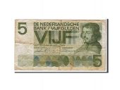 Pays-Bas, 5 Gulden type J. V. den Vondel