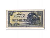 Inde Nerlandaises, 1/2 Gulden type 1942