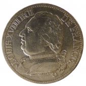 Louis XVIII, 5 Francs au Buste Habill