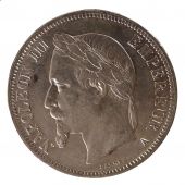 Napolon III, 5 Francs Laureate Head