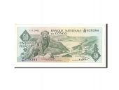 Congo Democratic Republic, 50 Francs, 1962, KM:5a, 1962-06-01, TTB