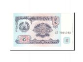 Tajikistan, 5 Rubles, 1994, KM:2a, Undated, NEUF