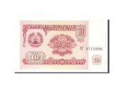 Tajikistan, 10 Rubles, 1994, KM:3a, Undated, SUP