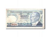 Turkey, 500 Lira, 1983, Undated, KM:195, VF(20-25)