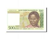 Madagascar, 500 Francs = 100 Ariary, 1994, KM:75a, Undated, NEUF