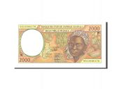 tats de lAfrique centrale, 2000 Francs, 1998, KM:203Ee, Undated, NEUF