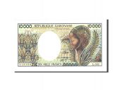 Gabon, 10,000 Francs, 1984, Undated, KM:7a, NEUF