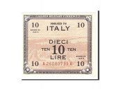 Italie, 10 Lire, 1943, KM:M13b, Undated, SUP