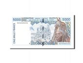 West African States, 5000 Francs, 1994, KM:613Hb, Undated, UNC(65-70)