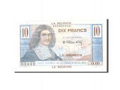 Runion, 10 Francs, 1947, KM:42a, Undated, SUP+