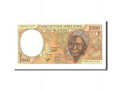 tats de lAfrique centrale, 2000 Francs, 2000, Undated, KM:203Eg, NEUF